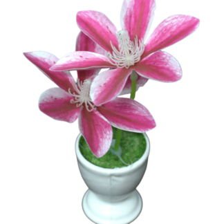 Artificial flower tub (small) (4)