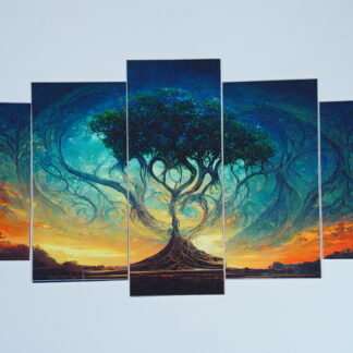 ওয়াল ক্যানভাস 5 পার্ট (ছোট)