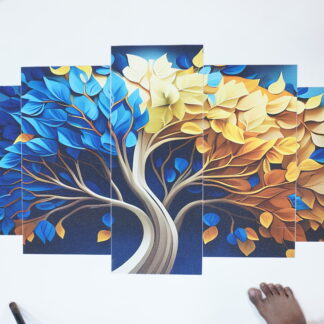 ওয়াল ক্যানভাস 5 পার্ট (বড়)