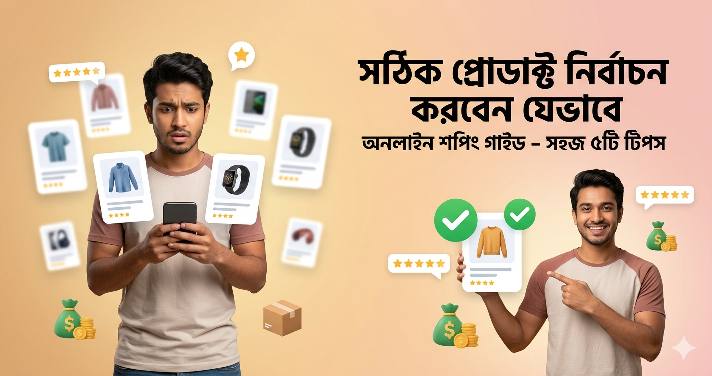 কিভাবে আপনার প্রয়োজন অনুযায়ী সঠিক প্রোডাক্ট নির্বাচন করবেন (সম্পূর্ণ গাইড) - Bilashi Shop